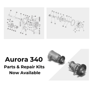 Aurora 340 Parts and Repair Kits