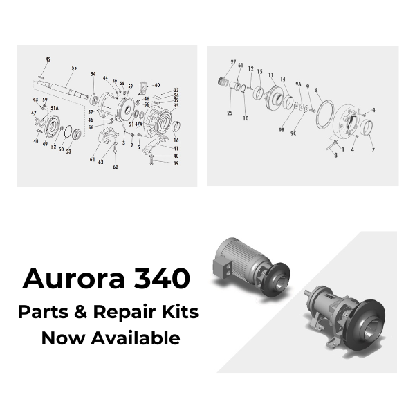 Aurora 340 Parts and Repair Kits