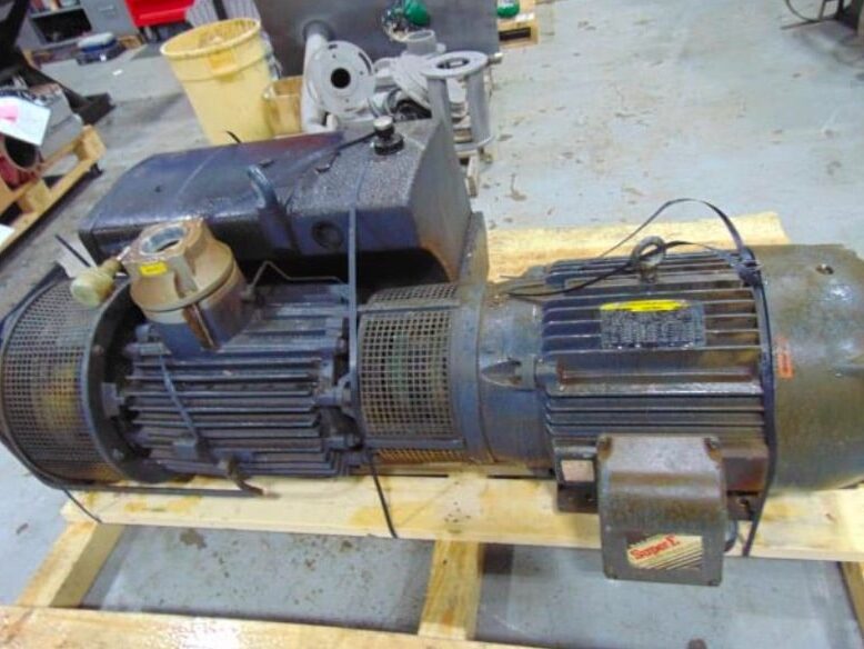 Fire Scorched Vacuum Pump Repair Story