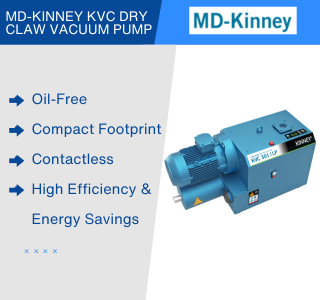 Kerr Pump MD-Kinney KVC Dry Claw Vacuum pump