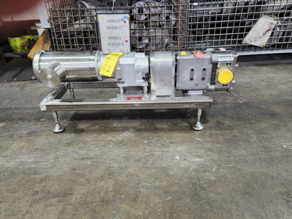 Sanitary Pump Skid with Viking & ABB