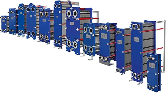 Alfa Laval industrial heat exchangers