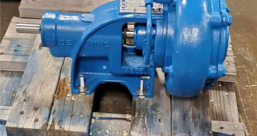 pump repair after paint2