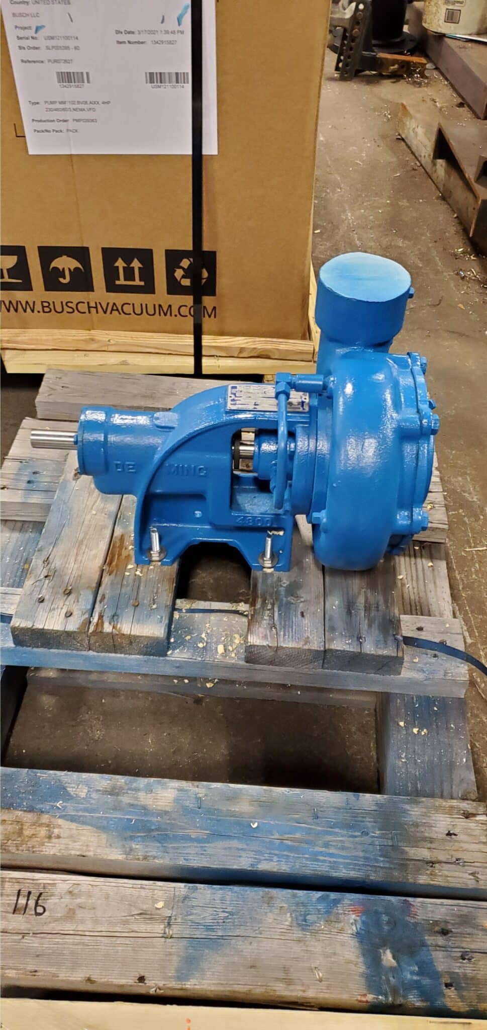 Deming Centrifugal Pump Repair Example