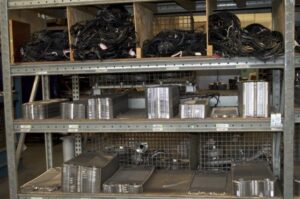 Heat Exchanger Parts Shelf